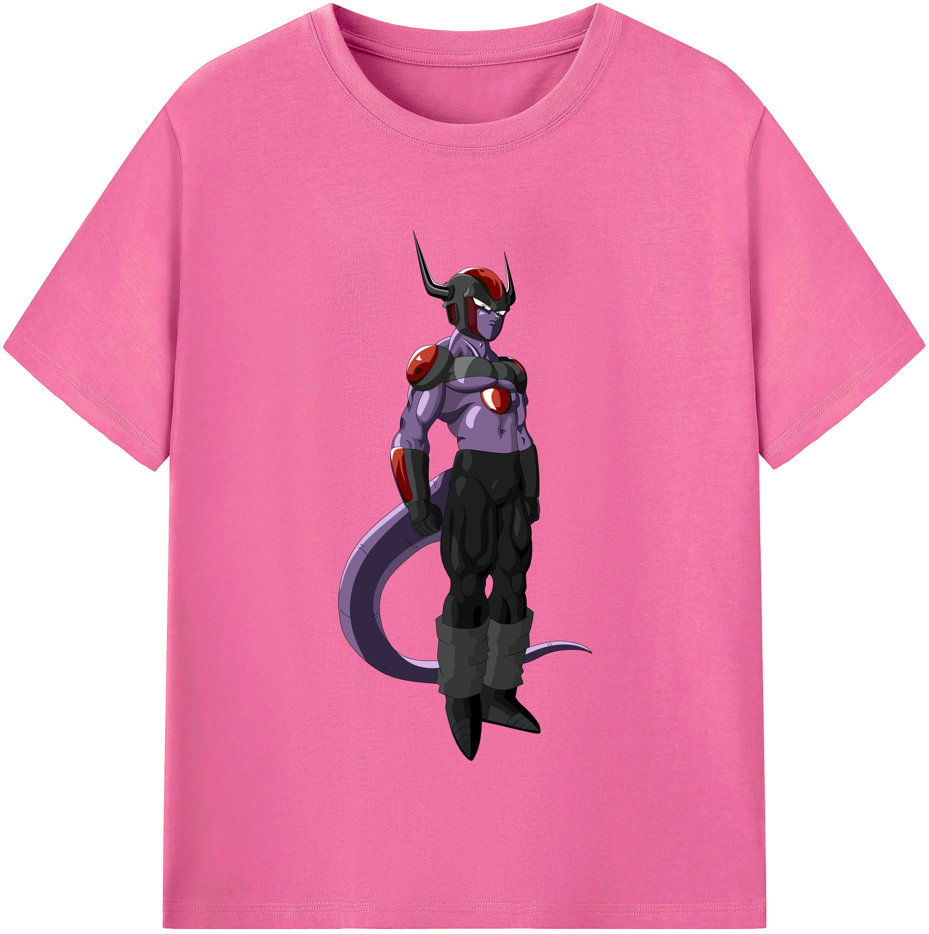 （画像用） ドラゴンボール フリーザ DRAGON BALL Frieza レディースカジュアルプリントTシャツ（綿100％）